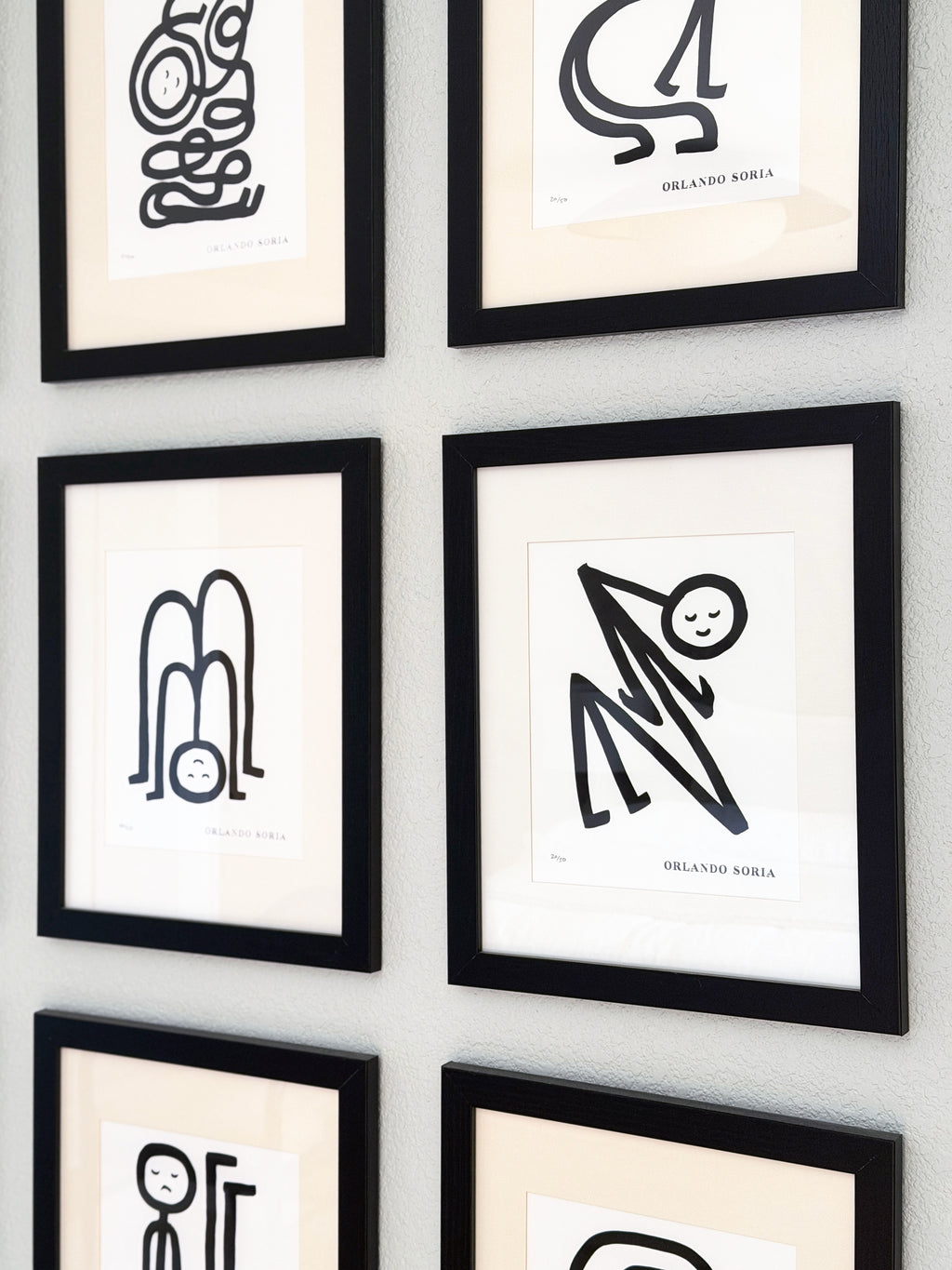 "I Drew My Feelings" Framed Set of 12 Limited Edition Prints