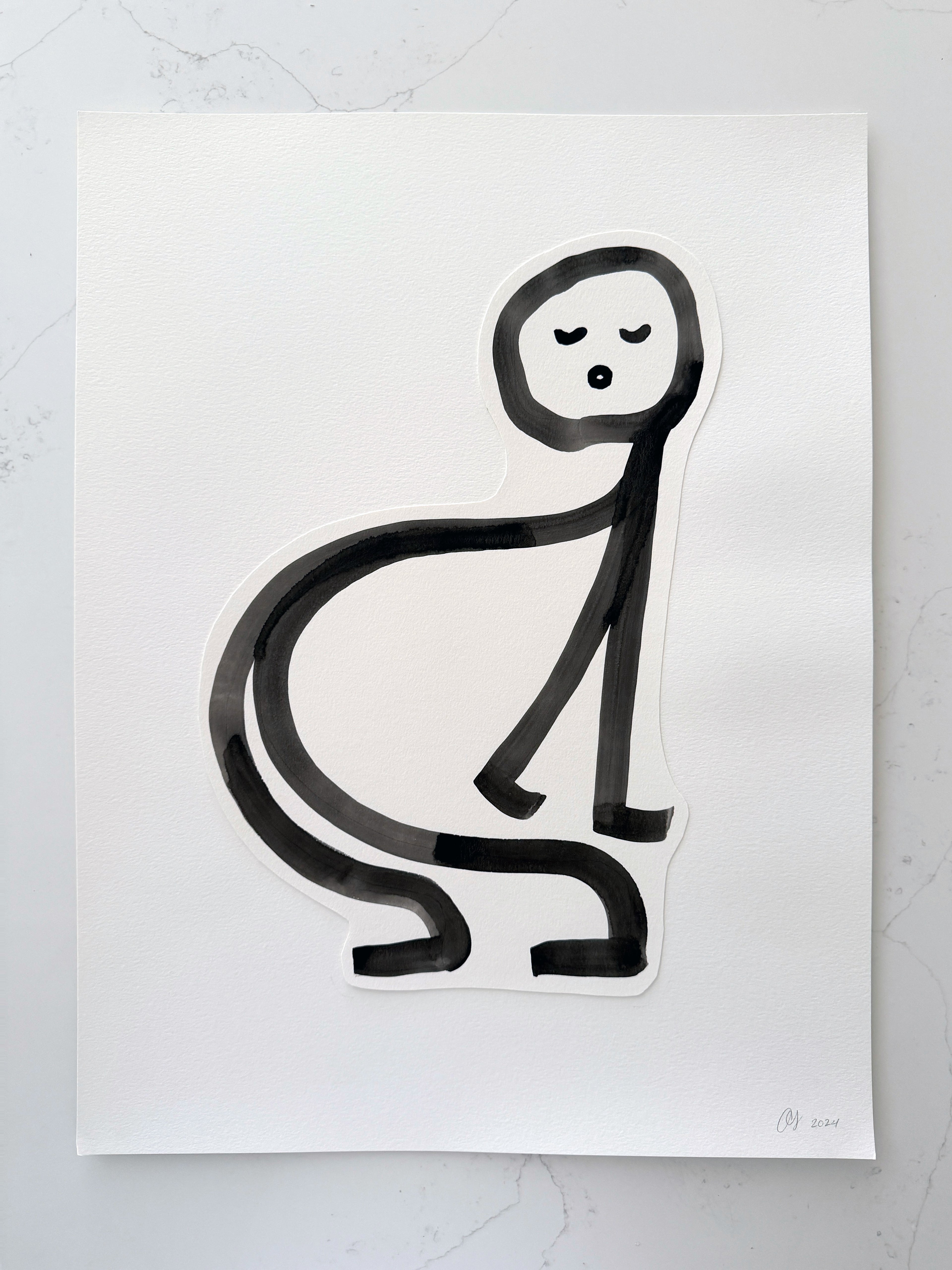 "Laid Back" Original Painting