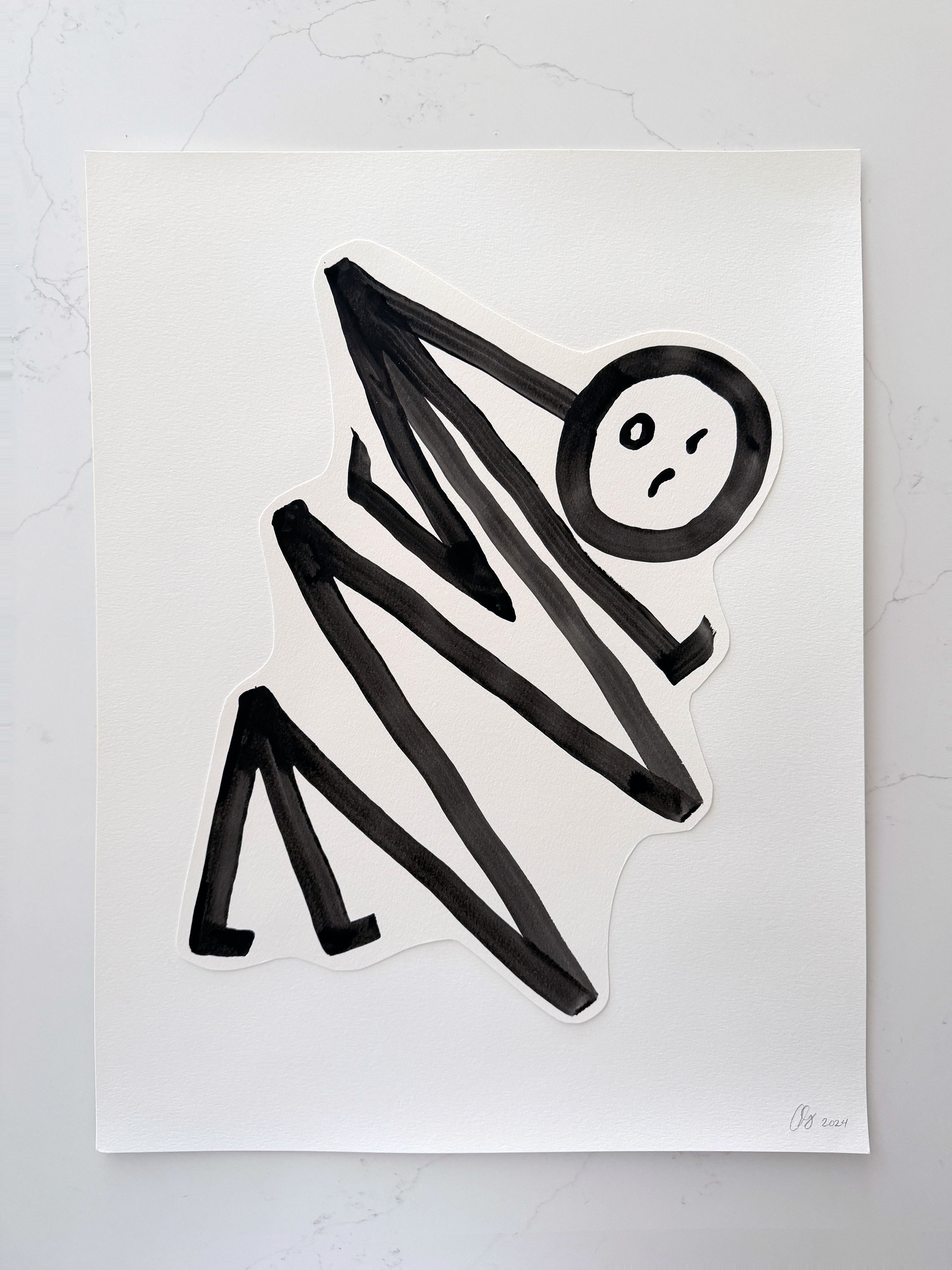 "Honestly This Isn't What I Expected" Original Painting