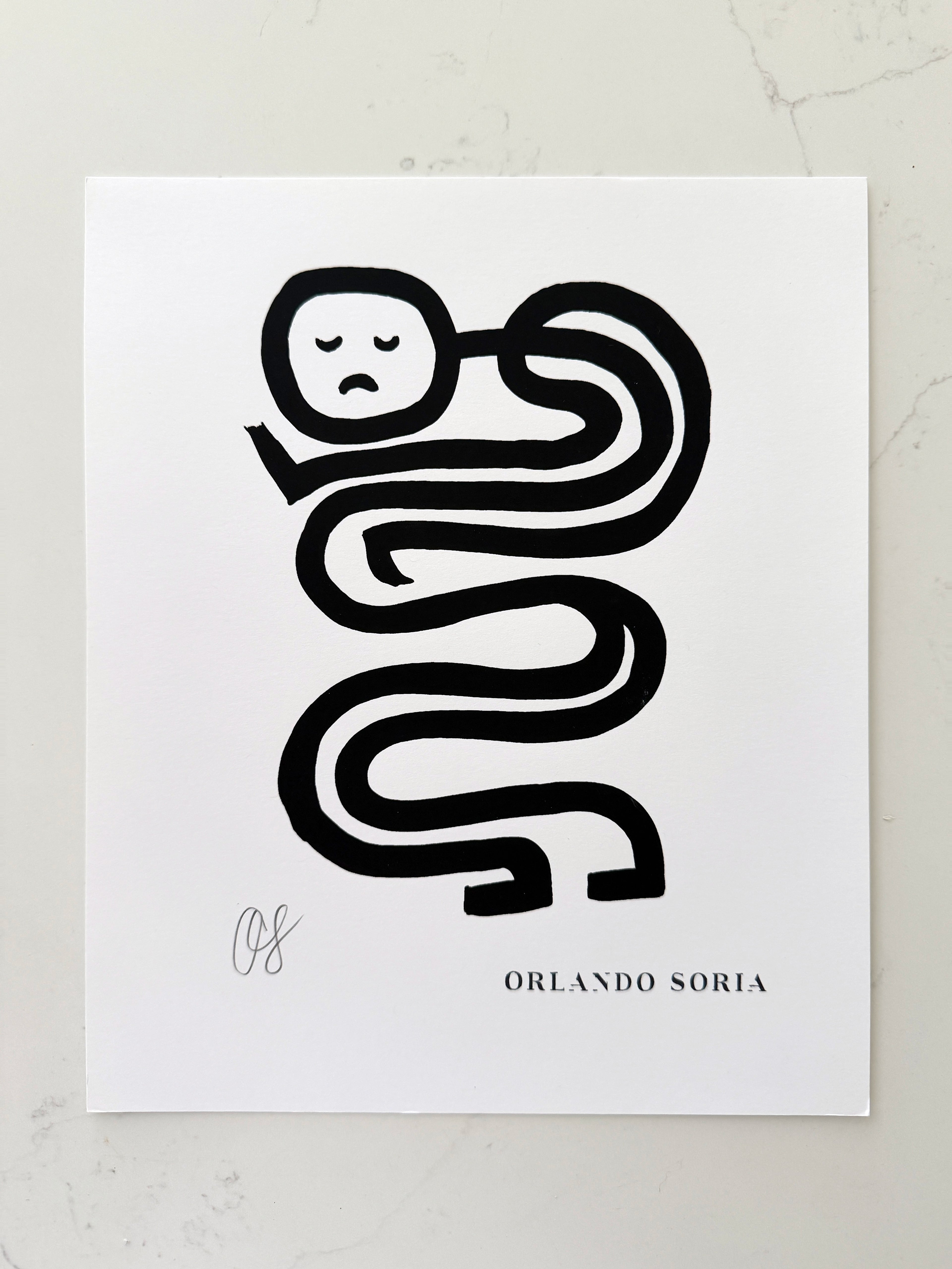 "My Body, It's Wavy!" Print